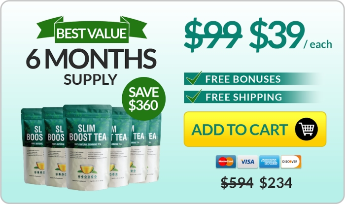 slim boost tea price in usa